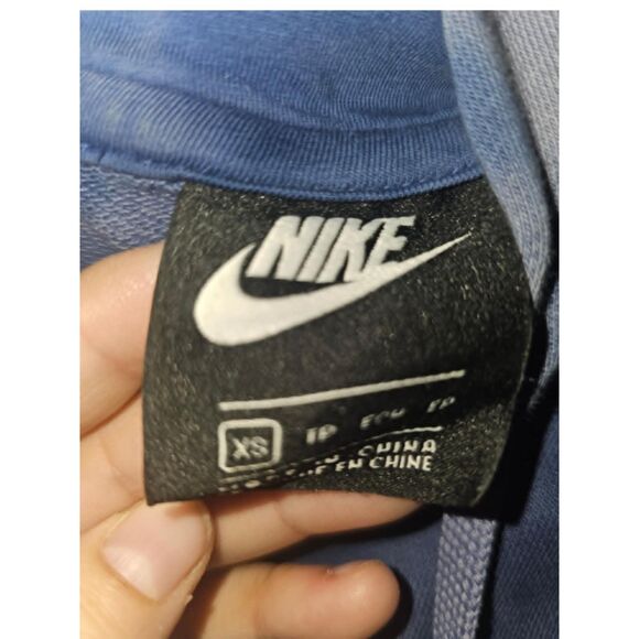 Nike Tie‎ Dye Hoodie Size XS Blue (S96) - Picture 3 of 3